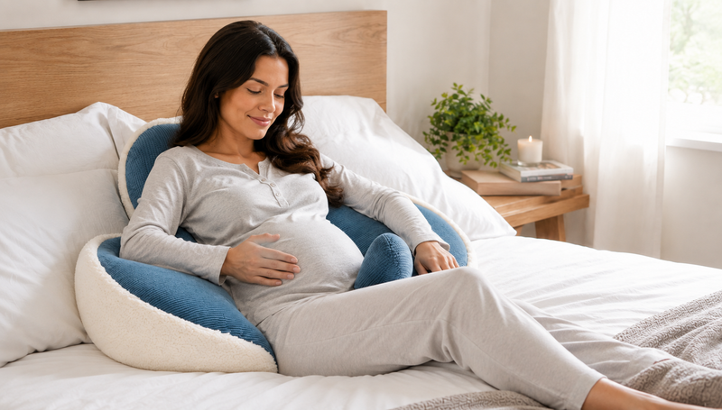 Sleep Comfortably Throughout Pregnancy with the Right Support Pillow